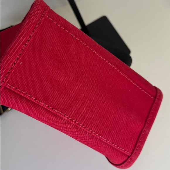 Marc Jacobs crossbody work tote small saavy red purse bag - Picture 9 of 12